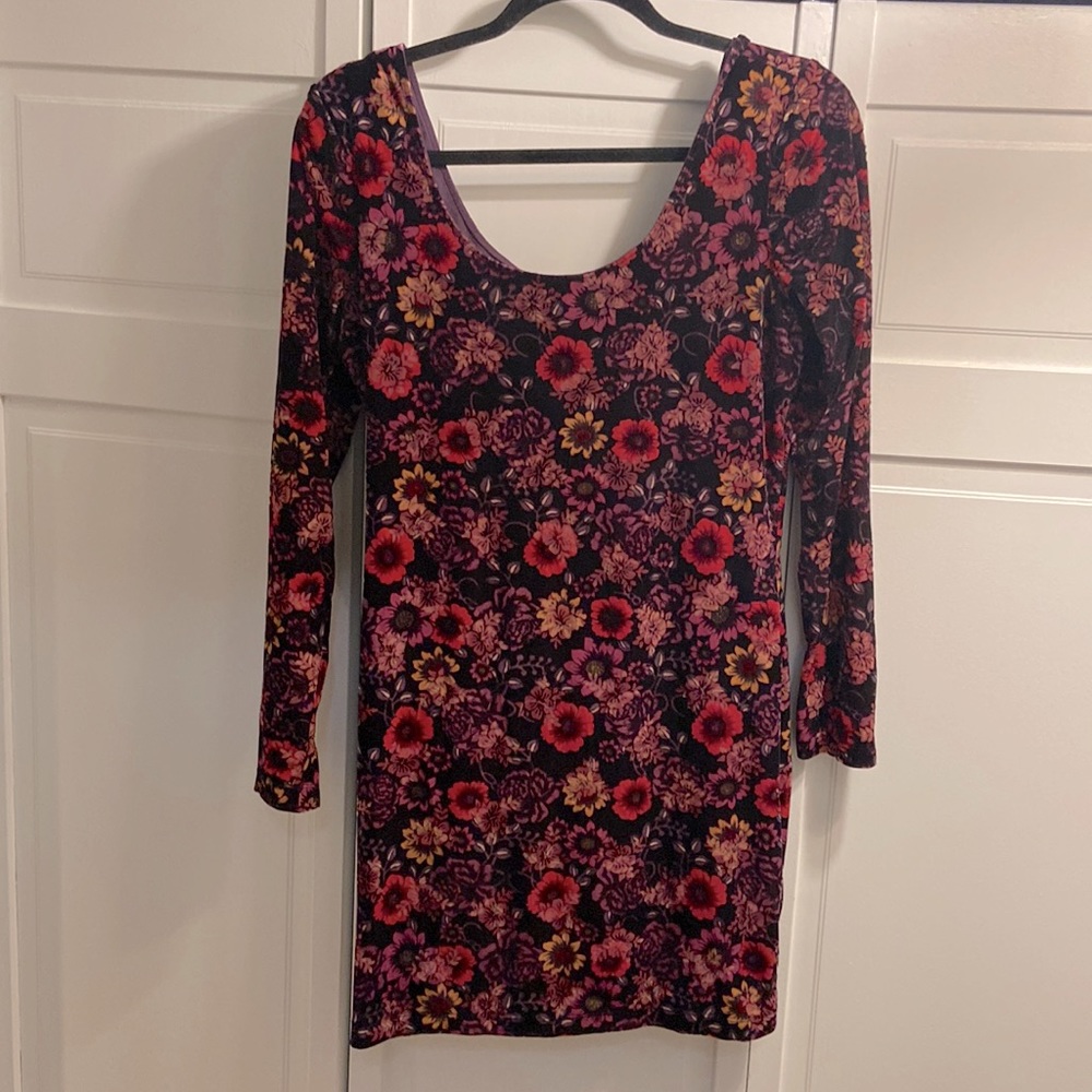 Velour dress